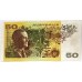 AUSTRALIA 1974 . FIFTY 50 DOLLAR BANKNOTE . PHILLIPS/WHEELER . FIRST PREFIX YAA